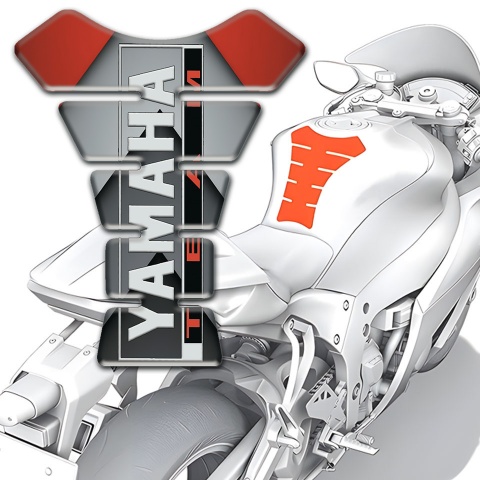Yamaha Tank Pad Motorbike Racing Edition Team Style 