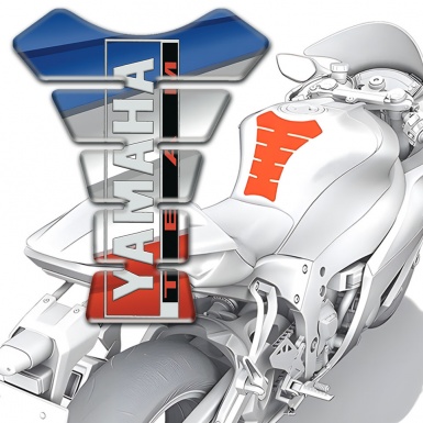 Yamaha Tank Pad Protector Colorful Base Team Edition 