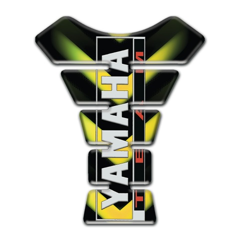 Yamaha Tank Fuse Green Yellow Lights Design 