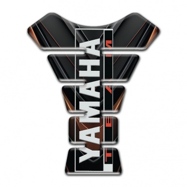 Yamaha Tank Fuse Brown Black Logo Team 