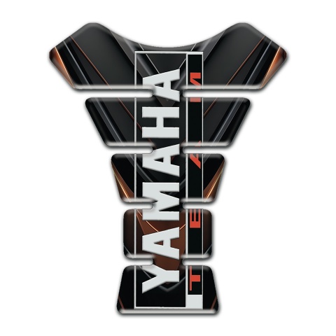 Yamaha Tank Fuse Brown Black Logo Team 