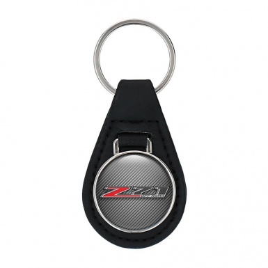 Chevrolet Z71 Key Fob Leather Carbon Off Road Logo