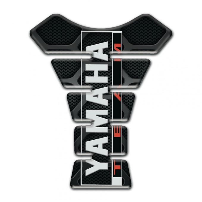 Yamaha Tank Protector Dark Base Decoration Team Inscription Logo