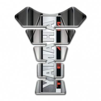 Yamaha Tank Guard Pads Gray Black Print Base Team Style 
