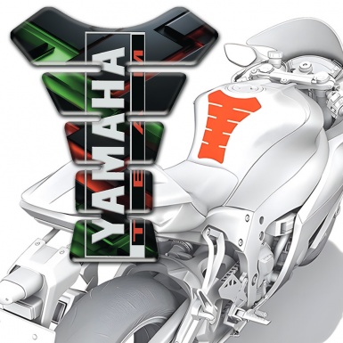 Yamaha Tank Pad Protector Amazing Background Team logo 
