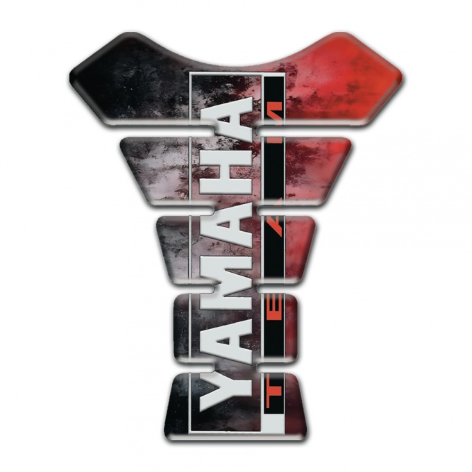 Yamaha Tank Pad Protector Mixed Colors background Team style 
