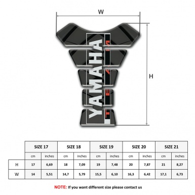 Yamaha Tank Fuse High End Unique Design Team Logo Style 