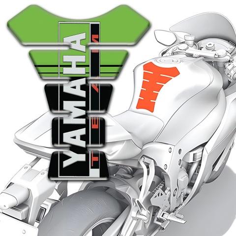 Yamaha Tank Pad Protector Inscription Logo Unique Model 