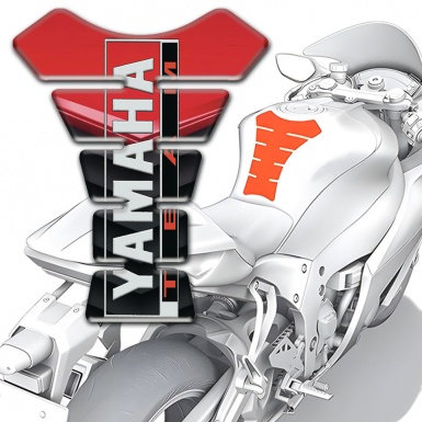 Yamaha Tank Protector Center  Anti Slip Sticker Team Style 