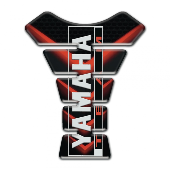 Yamaha Tank Pad Motorbike Base with Red Lights Effect 