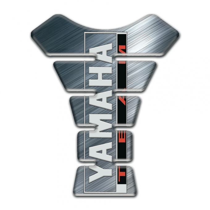 Yamaha Tank Guard Pads Base with Matte Effect and Vertical Logo Inscription