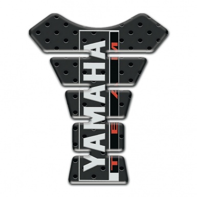 Yamaha  Tank Fuse Perforated Rubber effect Team Logo Style 