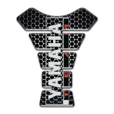 Yamaha Tank Protector Perforated Steel Base Team Logo Style 