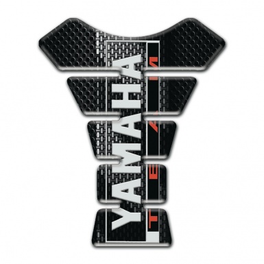 Yamaha Tank Guard Pads Stylish Model with Vertical logo Inscription