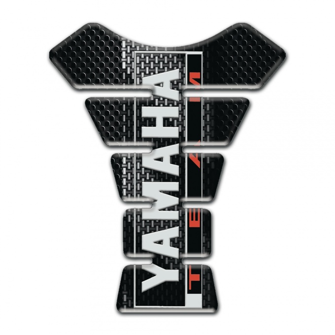 Yamaha Tank Guard Pads Stylish Model with Vertical logo Inscription