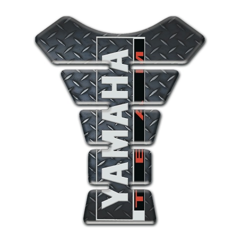 Yamaha Tank Pad Motorbike Design Rough effect and Team Logo Style 