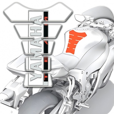 Yamaha Tank Pad Protector White Variant 