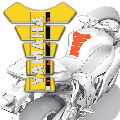 Yamaha Tank Pad Protector Yellow Variant 