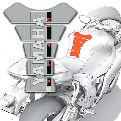 Yamaha Tank Pad Motorbike Gray Variant 