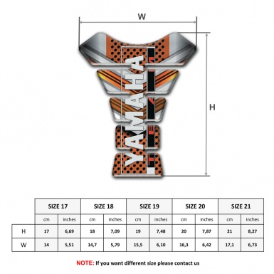 Yamaha  Tank Protector Stylish Copper Variant 