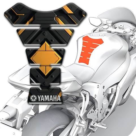 Yamaha Tank Protector Yellow Rhombus Design Type 