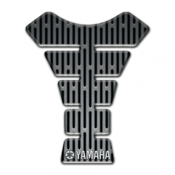 Yamaha Tank Pad Protector Greay Ornament Design Type 