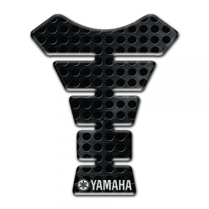 Yamaha Tank Pad Protector Black Perforated base Type 