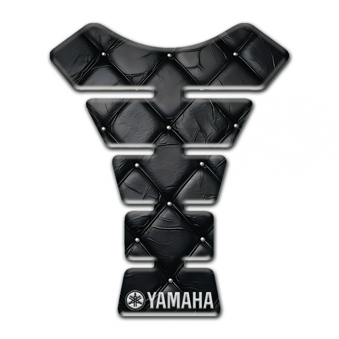 Yamaha Tank Fuse Black Leather effect Type 