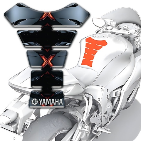 Yamaha Tank Protector Fire X Center design 