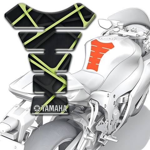 Yamaha Tank Protector Fresh Green Patterns Type 