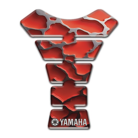 Yamaha Tank Pad Protector Red Parts Model 