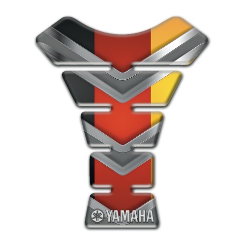 Yamaha Tank Guard Pads Multicolored Design Type 