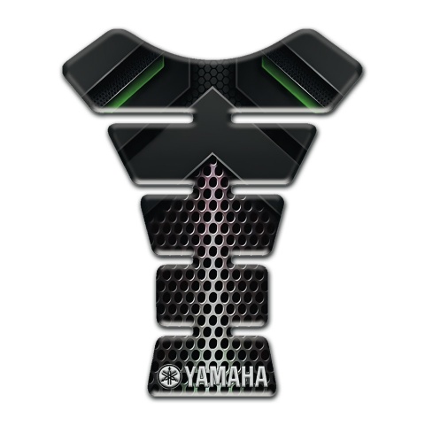Yamaha Tank Pad Protector High-Quality Dark design 