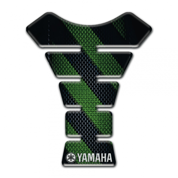 Yamaha Tank Protector Green Bands Type 