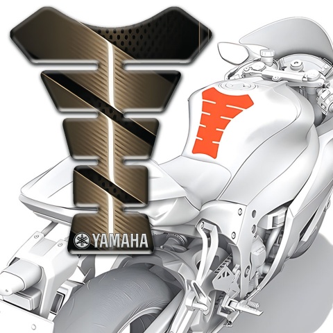 Yamaha Tank Pad Protector Bronze Design Type 