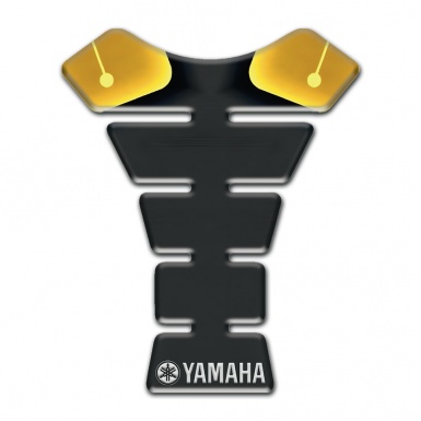 Yamaha Tank Pad Motorbike Yellow Black Stylish Model 