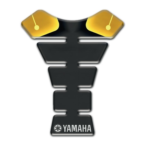 Yamaha Tank Pad Motorbike Yellow Black Stylish Model 