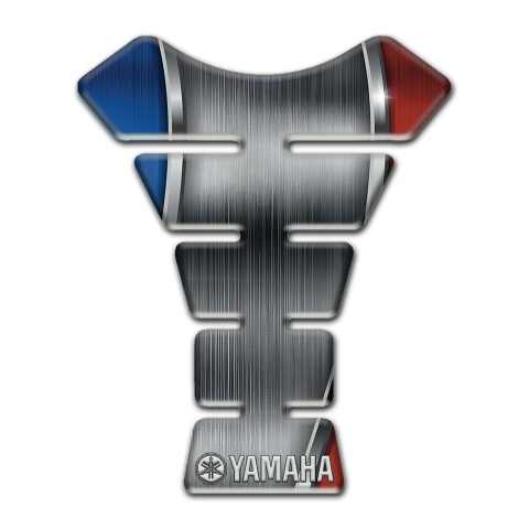 Yamaha Tank Guard Pads High-Quality Design with White logo 