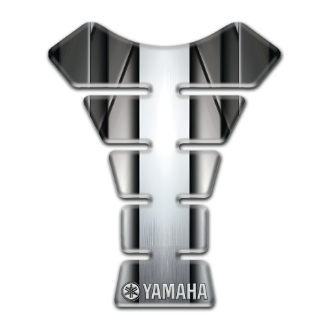 Yamaha Tank Fuse Silicone Sticker Metal Effect Type 