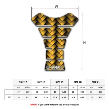 Yamaha Braided Details Yellow Braided Details Type 