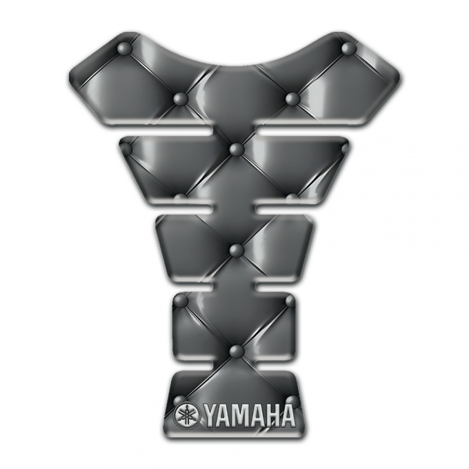 Yamaha Tank Protector Gray Leather Type 
