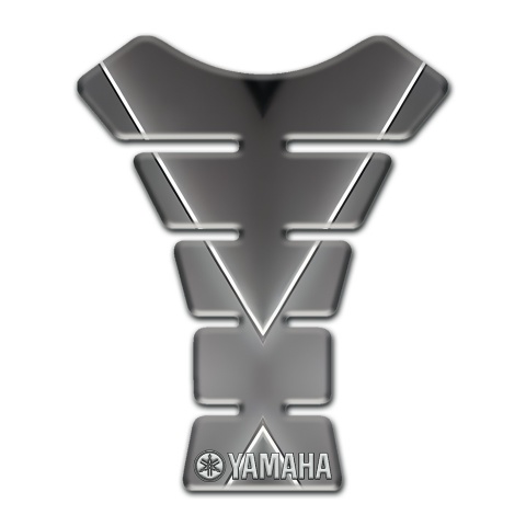Yamaha Tank Protector Gray with White Patern type 