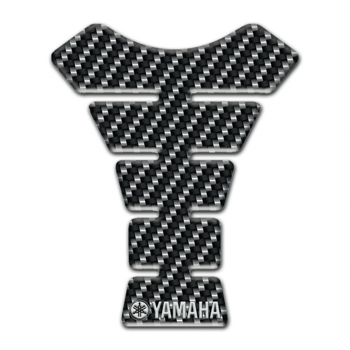 Yamaha Tank Guard Pads Style carbon 
