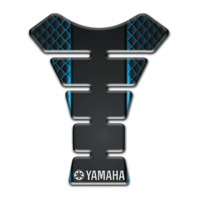 Yamaha Tank Pad Motorbike Neon Mesh design Version 
