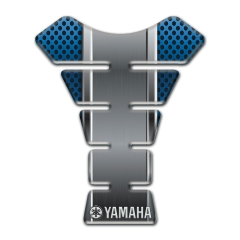Yamaha Tank Guard Pads Metal panel effect with Blue Nuance Version 