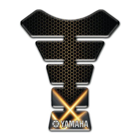 Yamaha Tank Pad Protector dark Base with Orange Lights Version 