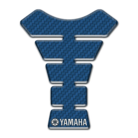 Yamaha Tank Pad Protector Edition navy Blue Carbon 