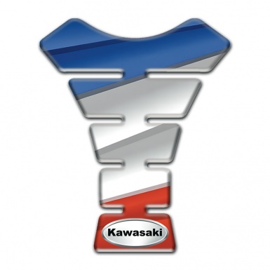 Kawasaki Tank Pad Motorbike Colorful Design 