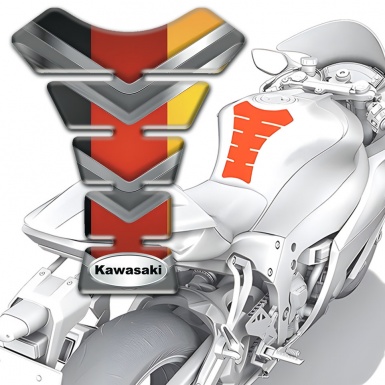 Kawasaki Tank Protector Multicolored High End Design 