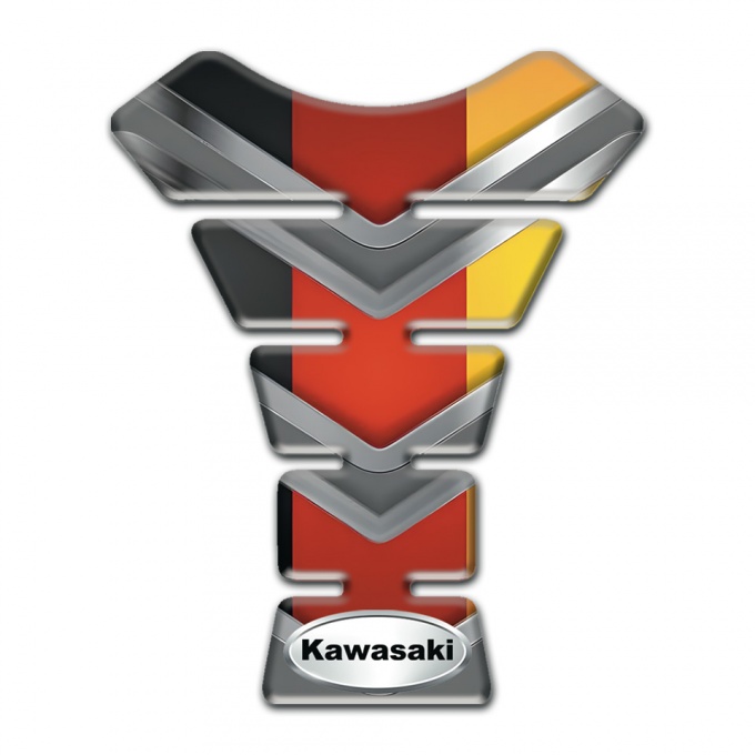 Kawasaki Tank Protector Multicolored High End Design 